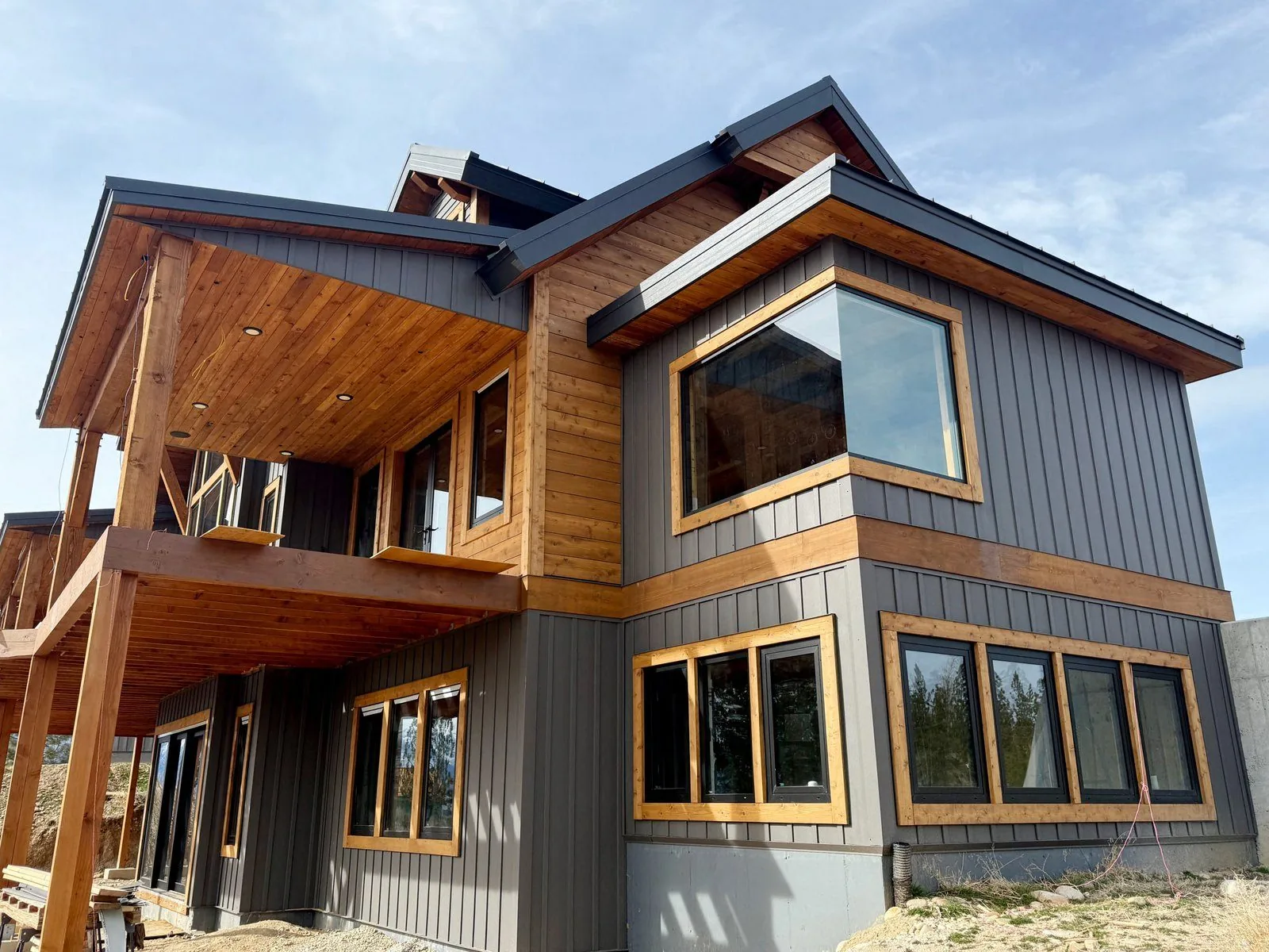 Signature Wood-Clad Cornerless Window — wood-clad aluminum window
