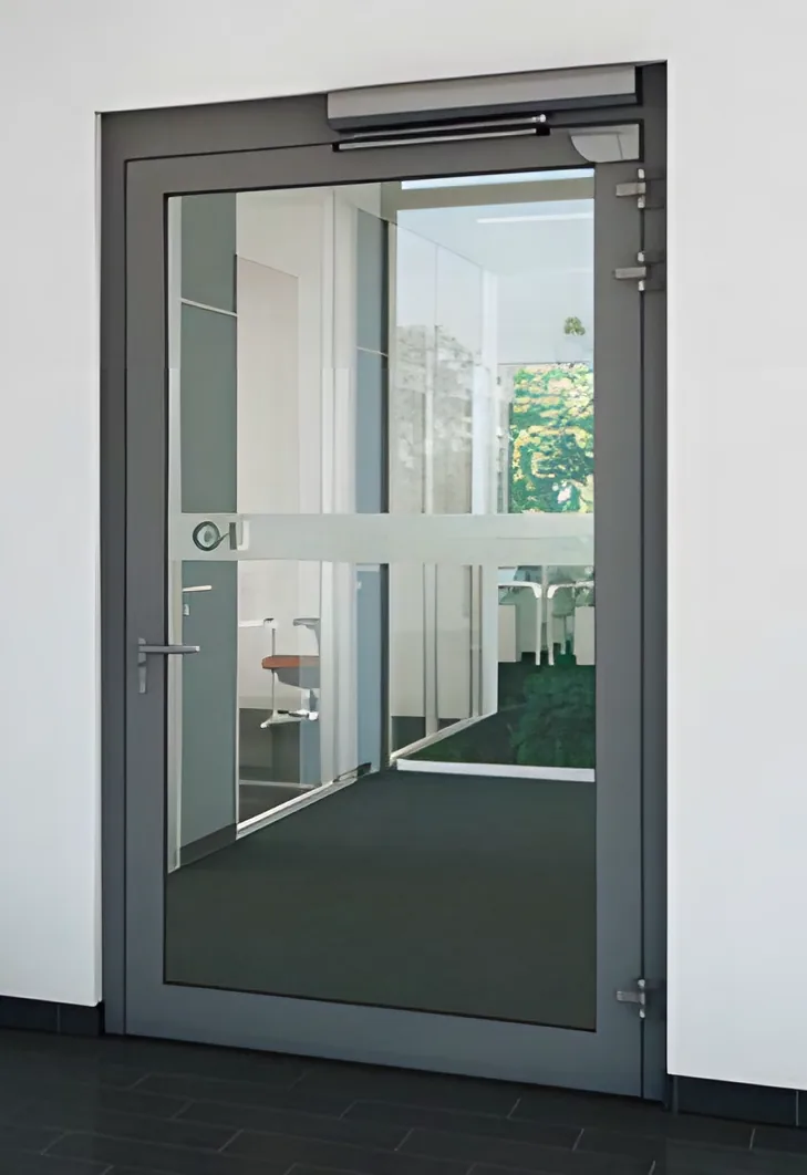 Commercial Automatic Sliding Door — aluminum door