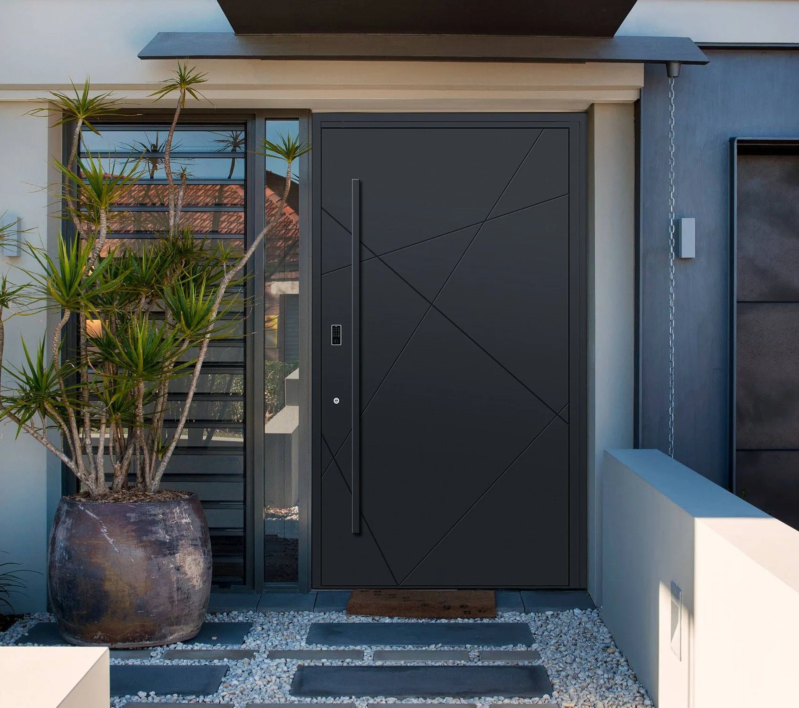 Signature Slimline Swing Door — aluminum door
