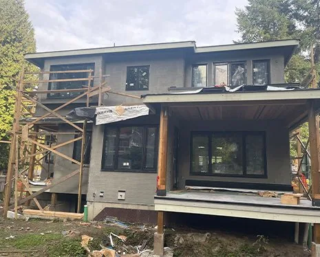 Mixed window and door install — Canada