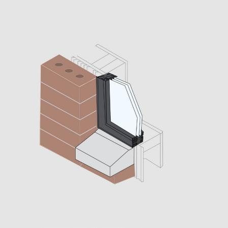 Essential Casement — Installation details: brick